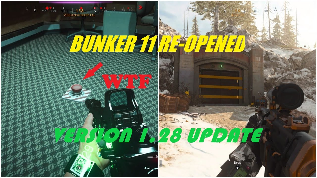 NEW Warzone Bunker 11 is "ALIVE" - Computer updated - Mysterious button - Store updated