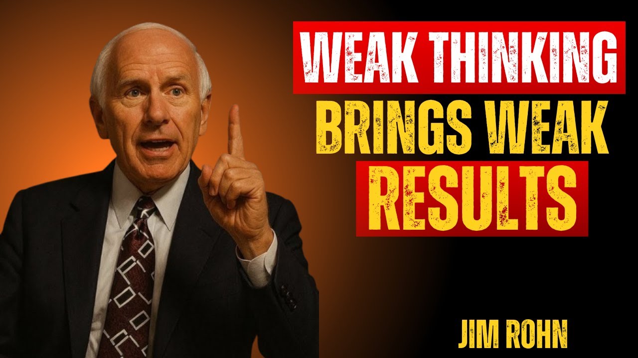 Weak Thinking Brings Weak Results | Jim Rohn | Best Motivational Speech