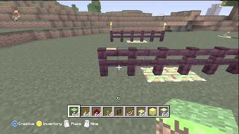 Minecraft Xbox 360: How it works- Front Gate- Detailed Tutorial