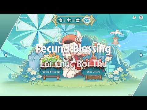 Video Fecund Blessing - Lời Chúc Bội Thu | Genshin Impact - youtube