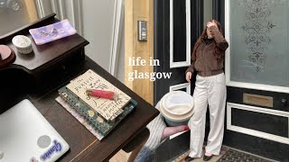 life in glasgow | spring cleaning, dyeing my hair & film screening