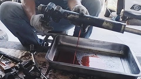 REPAIR STEERING RACK IN PINION MITSUBISHI ADVENTURE