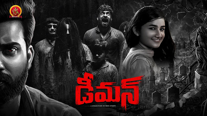 Latest Horror Thriller Telugu Full Movie | Demon | Sachin Mani | Aparnathi | Ramesh Pazhaniivel