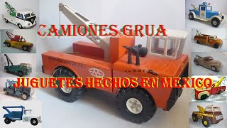 Colección De Camiones - Grúas De Juguete Hechos En México - Mexican Wrecker Trucks Toy