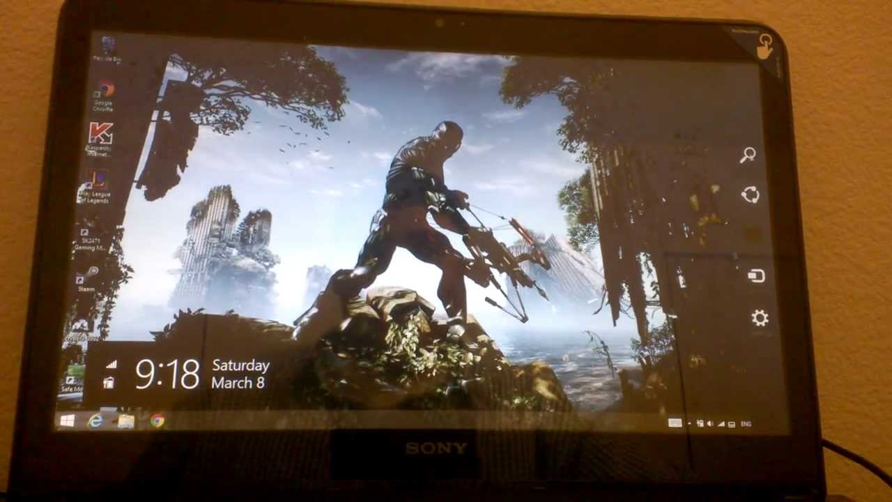 how-to-adjust-brightness-of-sony-vaio-laptops-youtube