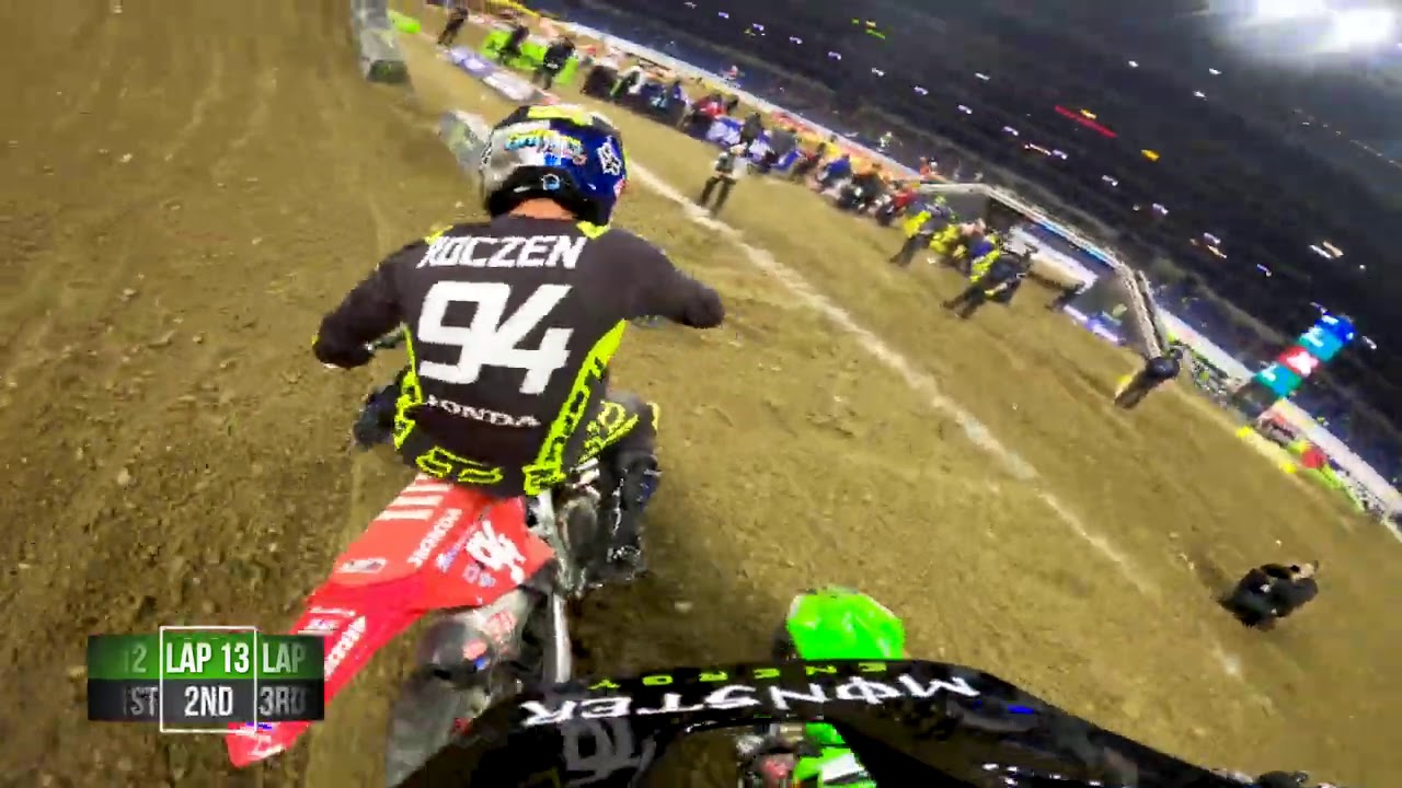 GoPro: Adam Cianciarulo | 2021 Monster Energy Supercross | Indianapolis 1 | 450 Main Highlights