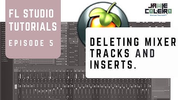 Deleting Mixer Tracks & Inserts | FL Studio Tutorial | [No BS Series #5]