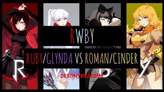 「RWBY; Fight Scenes」Ruby/Glynda vs Roman/Cinder Wealth