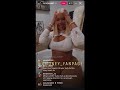 Model Kyra Lacedd On IG Live 