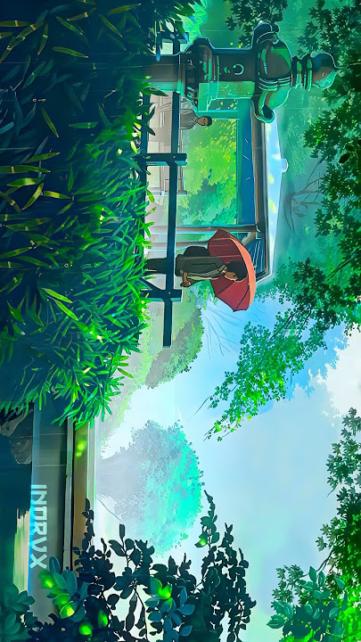 THIS IS 4K ANIME ( The Garden of Words )「 Sadness and Sorrow 」