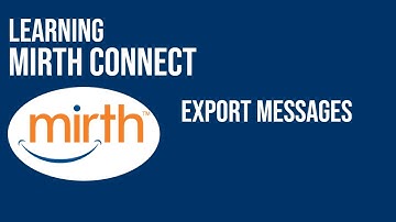 Message Browser View: Export Messages