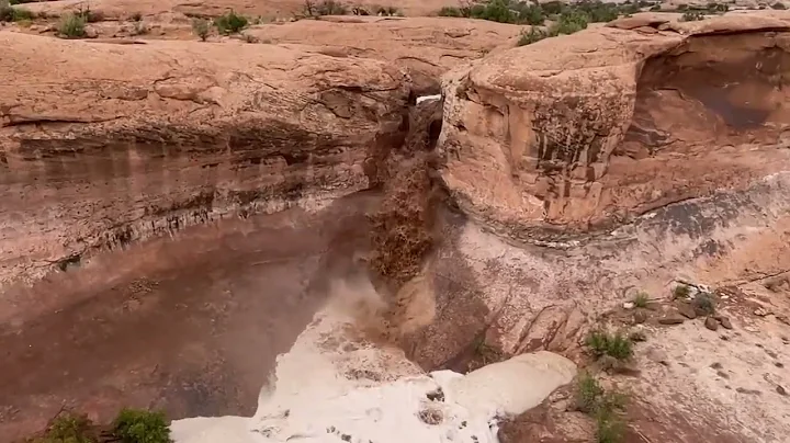 Flash Flood in Arches National Park (July 26, 2022)