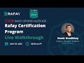 Rafay certification program  live walkthrough