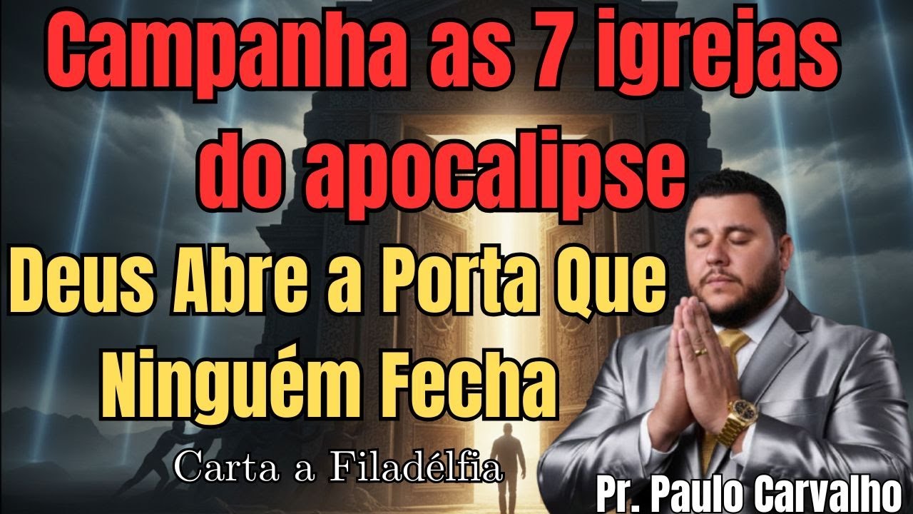 Deus Abre a Porta Que Ninguém Fecha | Carta a Filadélfia