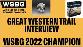 GWT Ring Winner Interview | WSBG 2022