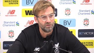 Liverpool 1-1 Everton - Jurgen Klopp Post Match Press Conference - Premier League #LIVEVE