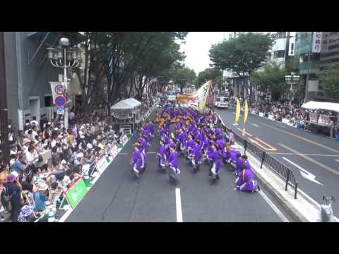 大阪大学お祭りダンスサークル祭楽人　どまつり2016（1日目大津通りパレード・3回目審査）