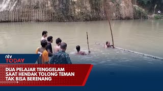 Dua Pelajar Smk Rangkas Bitung Tenggelam Saat Hendak Tolong Teman Tak Bisa Berenang Ntv Today