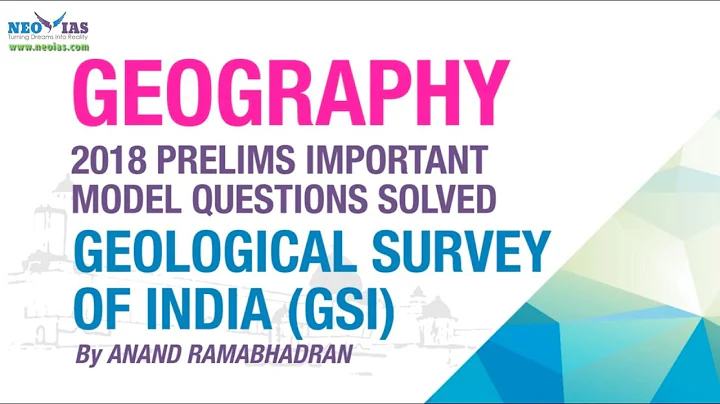 GEOLOGICAL SURVEY OF INDIA (GSI) | PRELIMS IMPORTANT MODEL QUESTION SOLVED | GEOGRAPHY | EKAM IAS - DayDayNews