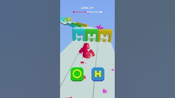 Blob Shifter 3D Level - 477 #games #shorts #gameplay #gaming ￼