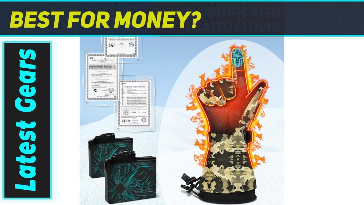 Omeyo 2024 Camo Heated Gloves: Unstoppable Warmth for Winter Adventures!