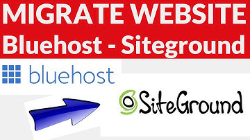 [In 10 Min] How to Migrate WordPress Website from Bluehost to Siteground | using SG Migrator Plugin.
