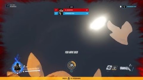 Overwatch: Reaper OP Midair Teleport