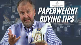 How to spot a GREAT Royal Crown Derby PAPERWEIGHT