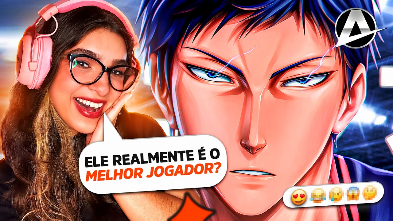 REACT l KNB l ♪ Aomine | Pantera Indomável | AniRap (‪@HunterMsc‬)