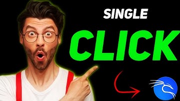 How To Enable Single Click In Kali Linux || Amjad Rasheed Official || Kali OS