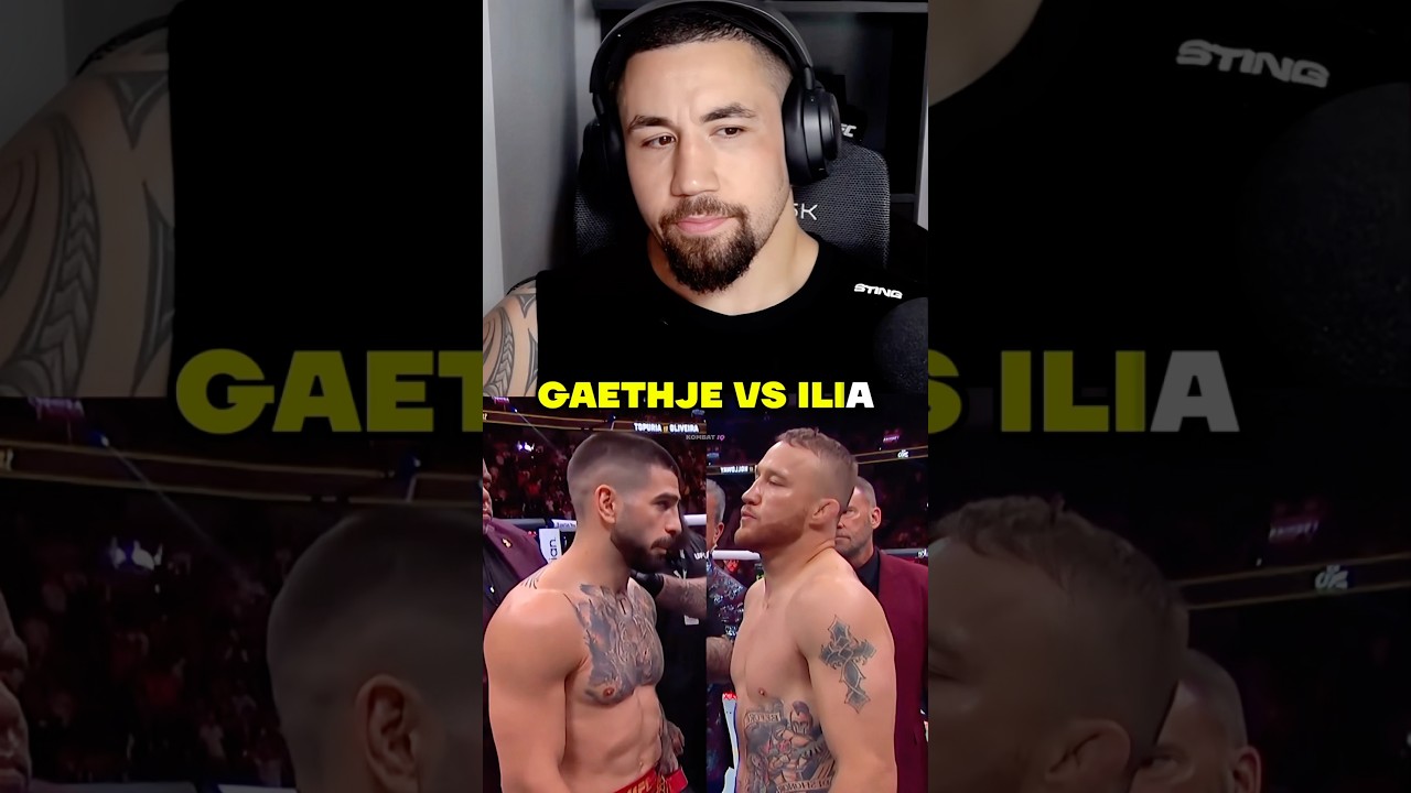 👀Whittaker on Ilia Topuria vs Justin Gaethje🌹