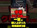 今季クビ寸前から一軍に這い上がった育成選手3選