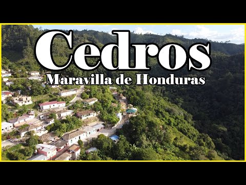 Una de las 30 MARAVILLAS de HONDURAS - Cedros Francisco Morazan - lugares turísticos de HONDURAS