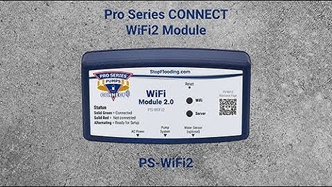 How to Install the Pro Series Pumps WiFi Module (PS-WiFi2) in Your Sump Pump System