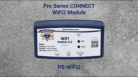 How to Install the Pro Series Pumps WiFi Module (PS-WiFi2) in Your Sump Pump System