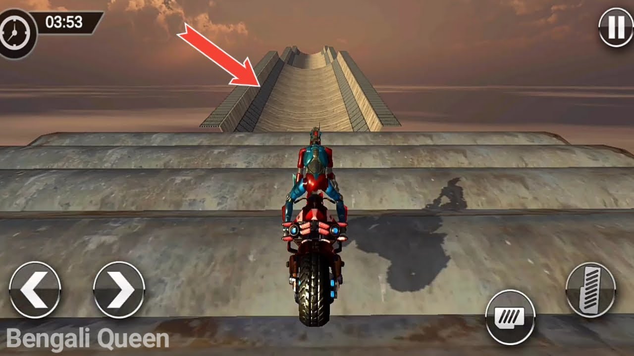 Extreme Bike Racing Games - Robot Bike Stunts Impossible - Ep25,26 Android IOS GamePlay 3D