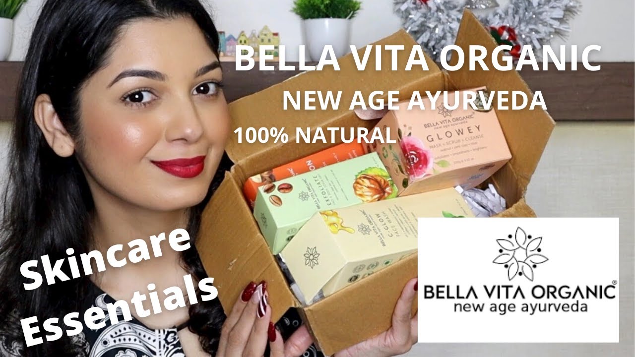 SKINCARE ESSENTIALS FROM "BELLA VITA ORGANIC" 100 NATURAL MINI
