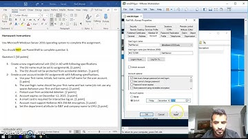 Creating a new organizational unit (OU) in AD
