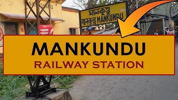MUU, Mankundu railway station, India in 4k ultra HD