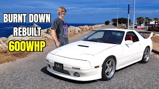 He Spent $50,000 On This FC RX7 After It Burnt Down!