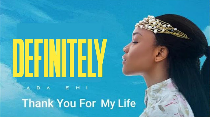 ADA EHI - DEFINITELY OFFICIAL (AUDIO + LYRICS)