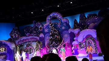 "How the Grinch Stole Christmas" Musical show 2020 at Universal Orlando Islands of Adventure