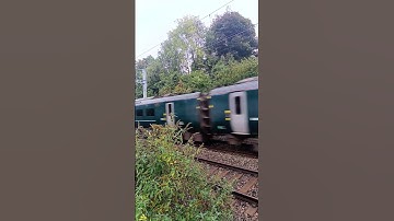 GWR 800315 & Cross Country 221115 passing Pangbourne 7/10/24