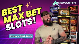Best MAX BET Slots to Play!  Ainsworth Must Hit By Edition  From a Slot Tech ⭐