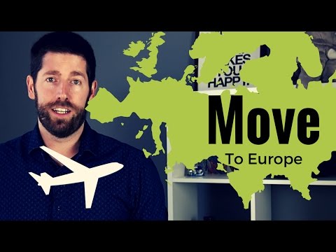 Video: How To Move To Live In Europe