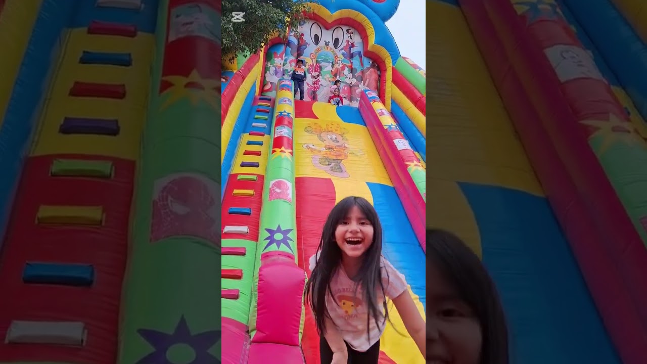 LINDO  JUEGO INFLABLE 🐱🐶🦧🦝🦝🦊🐆🐆🐆🐴