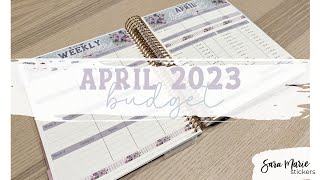 Budget Cuts &amp; Changes | April 2023 Budget | Sara Marie Stickers |