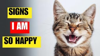 16 sings your cat is very happy and healthy