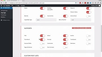 Easy WordPress custom post type builder (register, generator)