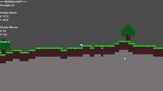 Minecraft 2d Pre-Alpha 0.3 (Devlog #07) World Generation #02 (Trees and Ground)